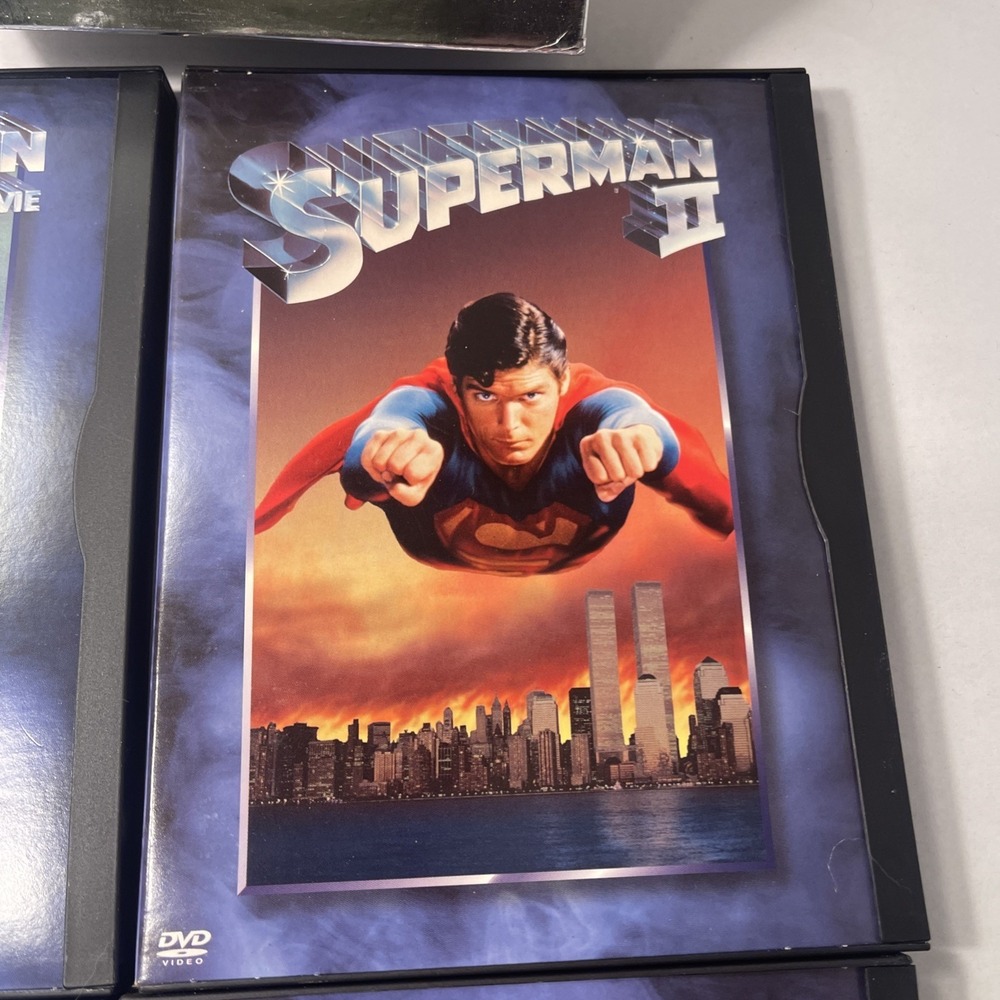 Complete Superman Collection Box Set (DVD, 2001, 4-Disc Set) - Picture 4 of 9